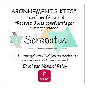 Abonnement 3 kits - envoi par Mondial Relay